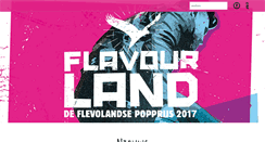 Desktop Screenshot of flavourland.nl