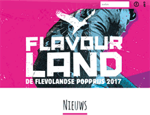 Tablet Screenshot of flavourland.nl